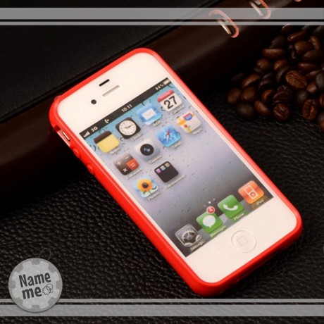 כיסוי  IPHONE 4 בצבע אדום