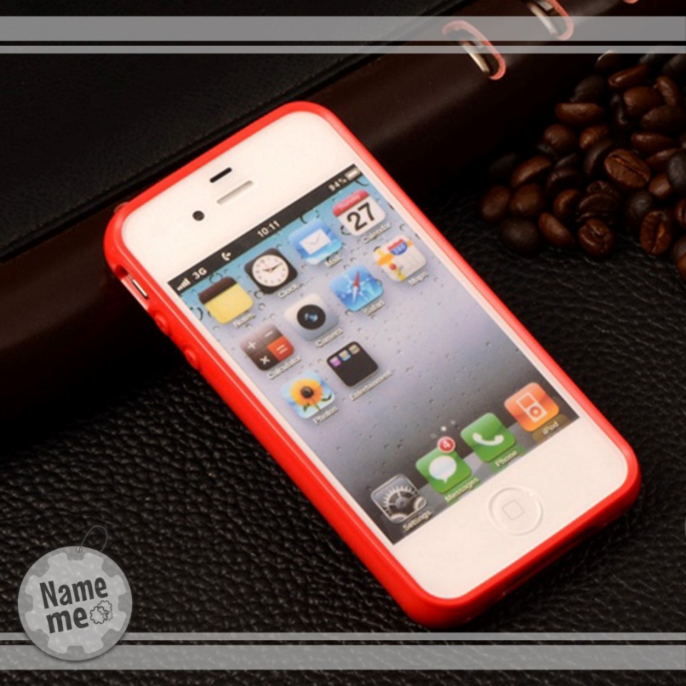 כיסוי  IPHONE 4 בצבע אדום