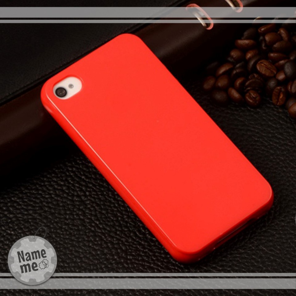 כיסוי  IPHONE 4 בצבע אדום